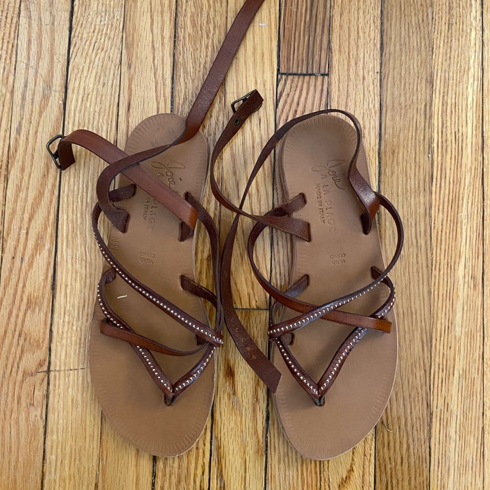 EUC Joie Brown Strappy sandals size 36